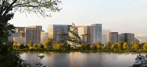 Forme d'emoji ? Le design du nouveau siège social d'Amazon fait parler