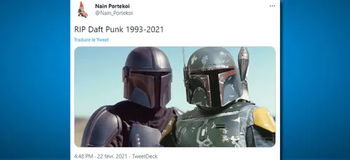Daft Punk se sépare : Twitter se fait plaisir !