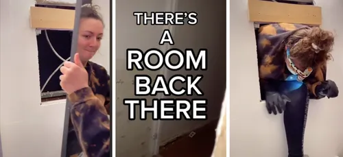 New York : elle découvre un appartement caché derrière son miroir !