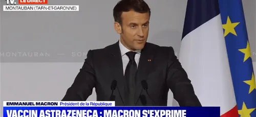 AstraZeneca : suspension de la vaccination en France