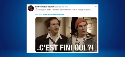 "Le FC Nantes est à vendre" : les supporters en colère sur Twitter