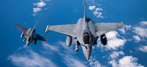 Survol du Grand Ouest par des avions militaires : un exercice de...