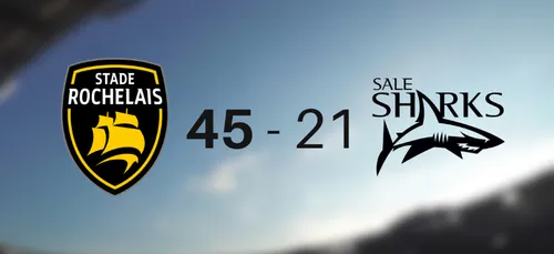 Rugby : Le Stade Rochelais s'offre sa première demi-finale en Coupe...