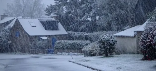 Bretagne : De la neige ce dimanche matin !