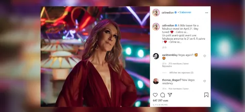 Céline Dion publie un mystérieux teaser qui intrigue les fans !