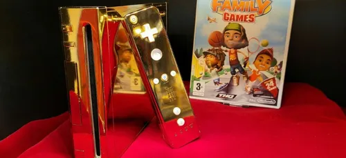 Une Wii en or 24 carats destinée à Elisabeth II est à vendre !