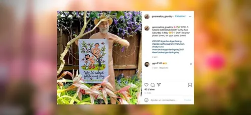 Le 1er mai, c'est la Journée mondiale du jardinage... nu !