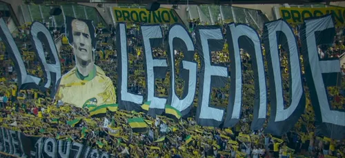 La statue d’Henri Michel présentée à la Beaujoire en marge de...