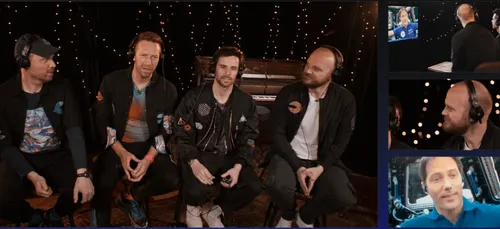 Coldplay met son nouveau morceau en orbite avec Thomas Pesquet
