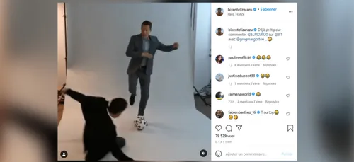 Ce tacle parfait de Bixente Lizarazu sur Grégoire Margotton