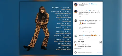 Clara Luciani annonce une tournée des Zénith en 2022