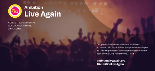 Ambition Live Again : les inscriptions au concert test de Paris...