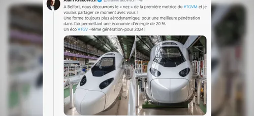 La SNCF dévoile une partie de son "TGV du futur"