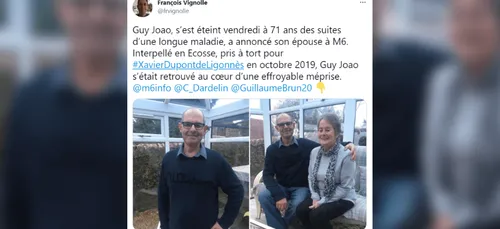 Pris pour Xavier Dupont de Ligonnès à Glasgow en 2019, Guy Joao est...