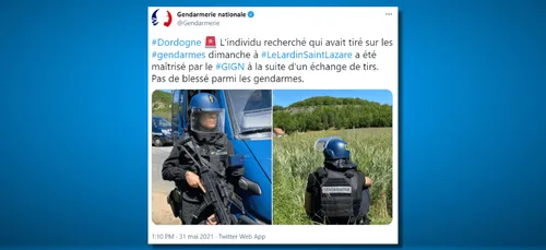 Dordogne : le forcené arrêté et blessé dans un échange de tirs avec...
