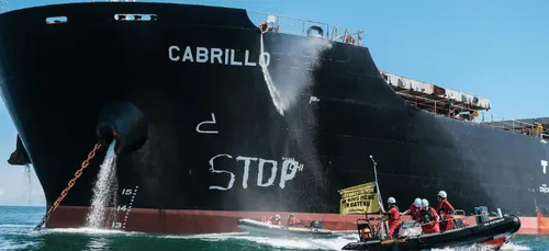 Saint-Nazaire : nouvelle action de Greenpeace contre la culture de...
