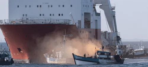 Les travaux du chantier éolien de Saint-Brieuc interrompus par des...