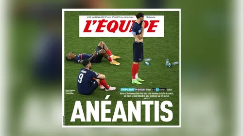 Euro de football : la presse sévère après l'élimination des Bleus