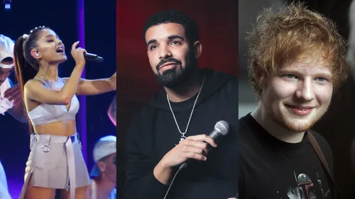 Drake, Ed Sheeran, Ariana Grande… Découvrez les artistes les plus...