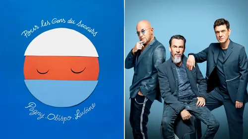 "Pour les gens du secours" : la chanson d'Obispo, Pagny et Lavoine...