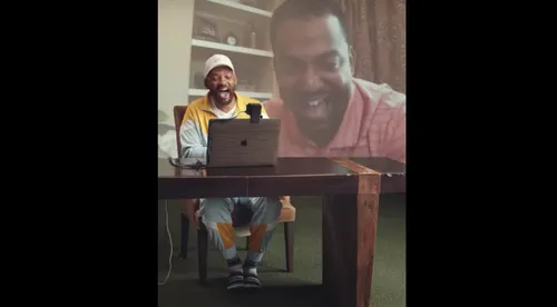 Will Smith réunit le casting de Bel Air sur Snapchat