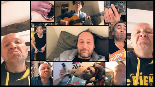 "Restez chez vous" : Tryo sort une chanson sur les devoirs à la...