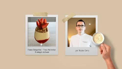 RECETTE. Fraises Gariguettes, Traou Mad breton et sabayon onctueux,...