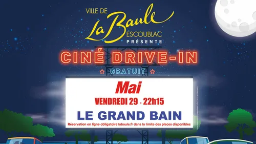 La Baule : un drive-in gratuit ce vendredi