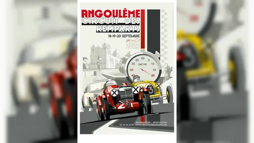 Angoulême : l’affiche du circuit des remparts dévoilée