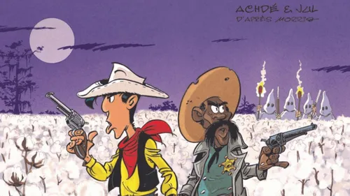 Lucky Luke plonge dans le Sud ségrégationniste avec "Un cow-boy...