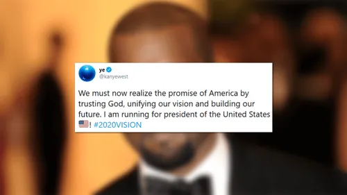 Kanye West candidat à la présidence des États-Unis