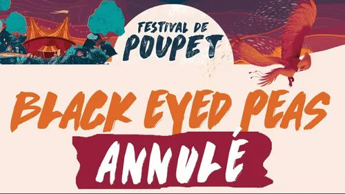 Festival de Poupet : Black Eyed Peas ne viendra pas l'année prochaine
