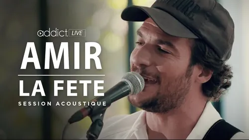 Amir : « La Fête » en version acoustique