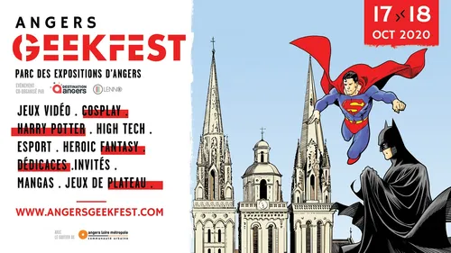 Angers GeekFest : première édition les 17 et 18 octobre 2020