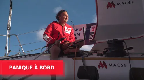 Panique à bord : Bertrand de Broc, seul au monde