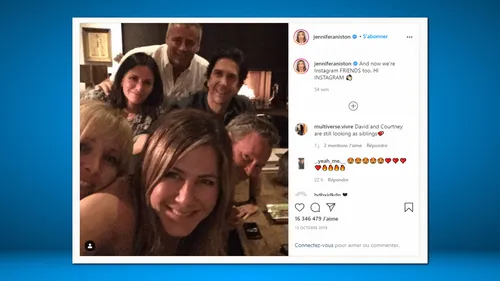 Jennifer Aniston débarque sur Instagram !