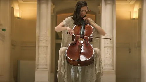 Une violoncelliste redonne vie aux musées confinés