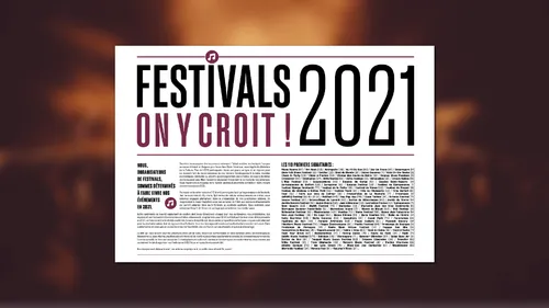 Musiques : les festivals y croient pour l'été 2021 !