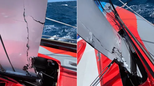 Vendée Globe : avarie importante sur le bateau de Sébastien Simon