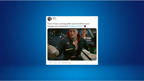 Jeux-vidéo : Cyberpunk 2077 ne fait pas l’unanimité sur Twitter !