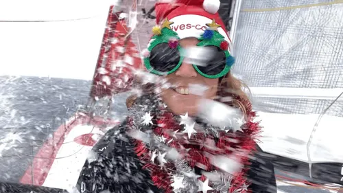 Vendée Globe : les skippers fêtent Noël en mer !