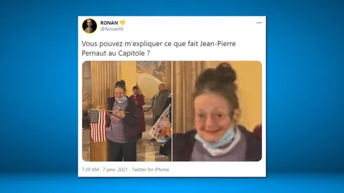 Le chaos au Capitole parodié par les internautes