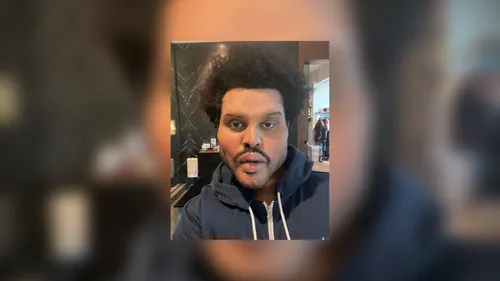 Le "nouveau visage" de The Weeknd ne passe pas inaperçu !