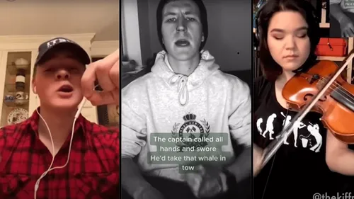 Il reprend un chant de marins sur TikTok et signe chez Polydor