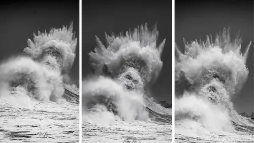 Finistère : Poséidon apparaît dans une photo de la tempête Justine