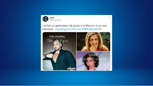 Un générateur de "posts à la Macron" casse Twitter !