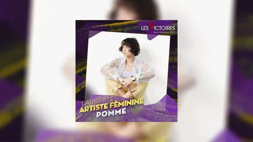 Pomme et Benjamin Biolay sacrés "artistes de l’année" aux Victoires...