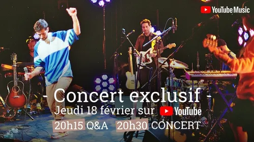 Jérémy Frerot en concert live avant la sortie de son album !