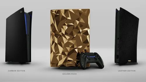 Une PS5 en or disponible à 499 000 dollars !