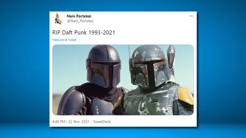 Daft Punk se sépare : Twitter se fait plaisir !
